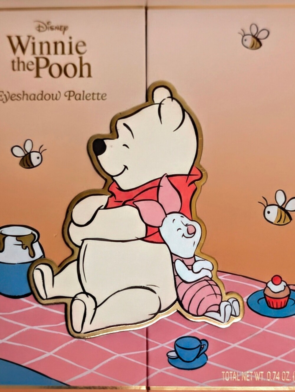 Winnie The Pooh Taste Beauty Eyeshadow Palette Fall Colors NTW Glitter And Matte